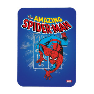 Magnet Flexible Graphique de prix rétro Spider-Man