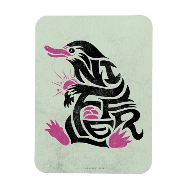 Magnet Flexible Graphique de typographie NIFFLER™ (Vertical)