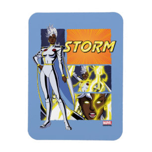 Magnet Flexible Graphique du panneau Caractère de tempête