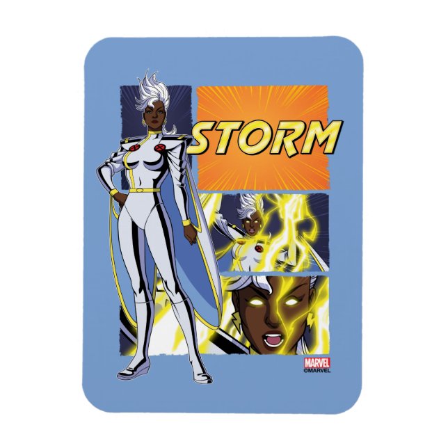Magnet Flexible Graphique du panneau Caractère de tempête (Vertical)
