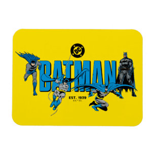 Magnet Flexible Graphisme Batman Légendes Pour Toujours