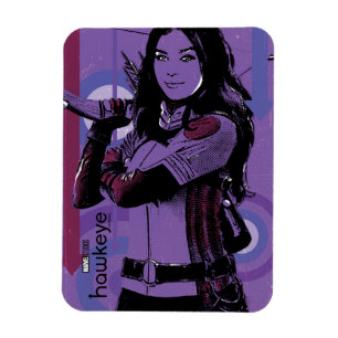 Magnet Flexible Graphisme de Kate Bishop