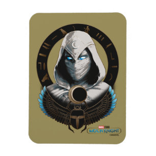 Magnet Flexible Graphisme Scarabée Égyptien de Moon Knight