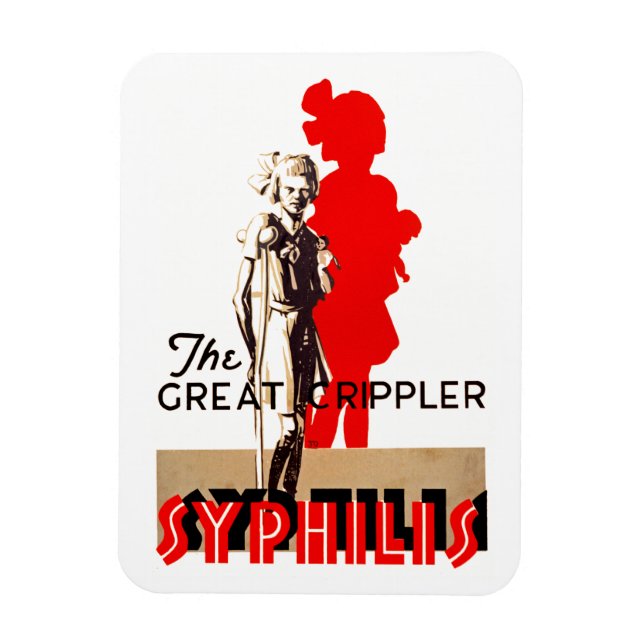 Magnet Flexible Great Crippler ~ Syphilis (Vertical)
