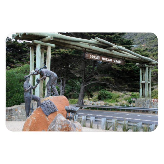 Magnet Flexible Great Ocean Road Memorial - aimant (Horizontal)