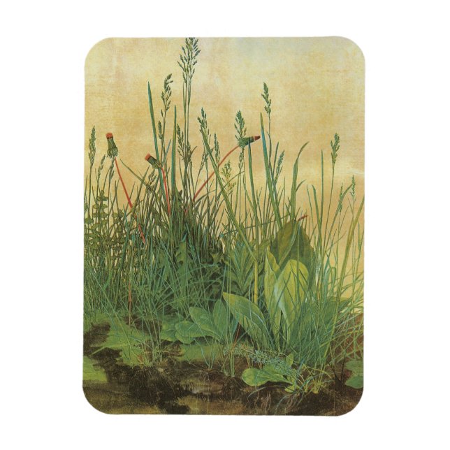Magnet Flexible Great Piece of Turf d'Albrecht Durer, Art ancien (Vertical)