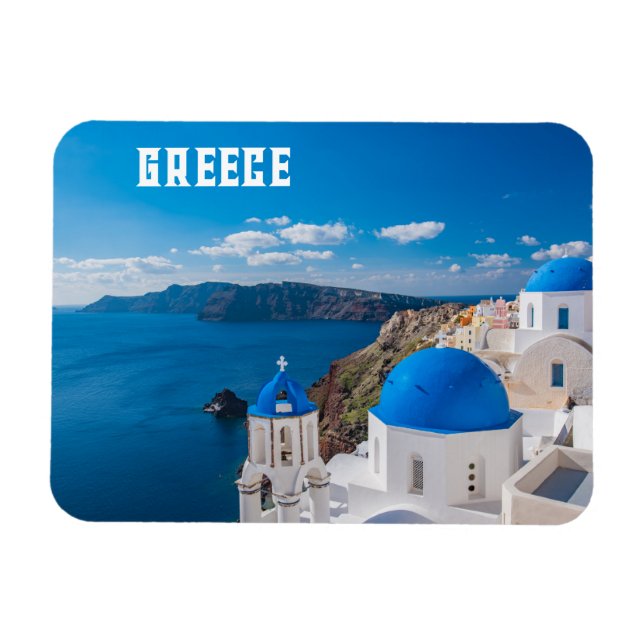 Magnet Flexible Grèce bleue (Horizontal)