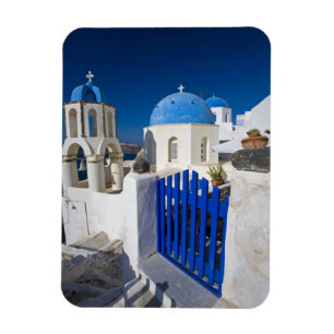 Magnet Flexible Grèce et île grecque de Santorin ville d'Oia 3