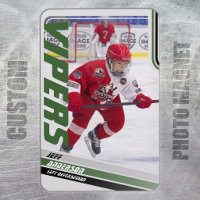 Green Ice Hockey Trading Card