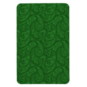 Magnet Flexible Green Paisley