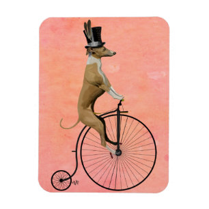 Magnet Flexible Greyhound sur Black Penny Farthing