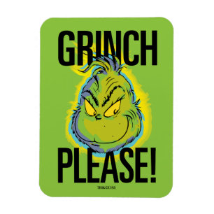 Magnet Flexible Grinch Drôle Grinch S'Il Vous Plaît Citer