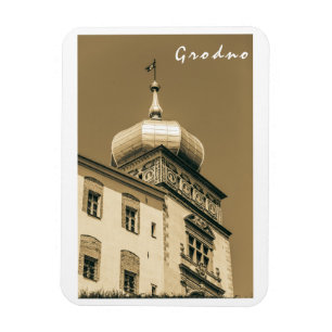 Magnet Flexible Grodno Biélorussie Architecture Ville Vue Château