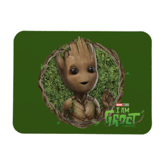 Magnet Flexible Groot Framed Badge