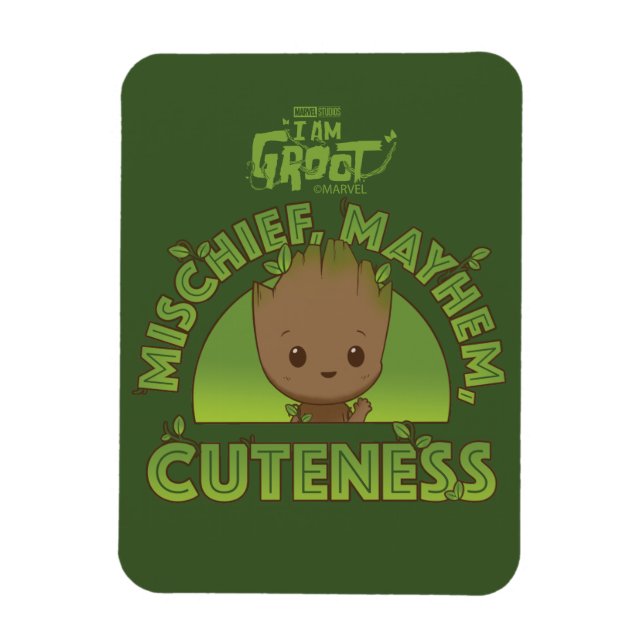 Magnet Flexible Groot - Mauvais, Mayhem, Mignité (Vertical)