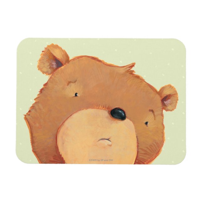 Magnet Flexible Gros ours Brown (Horizontal)