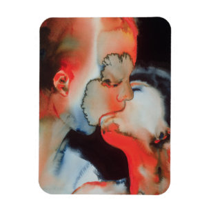 Magnet Flexible Gros plan Kiss 1988