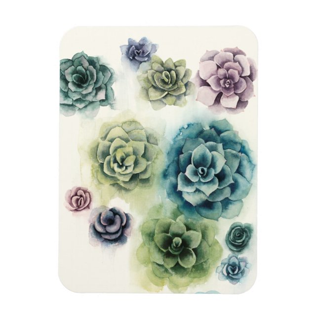 Magnet Flexible Groupe de succulents (Vertical)