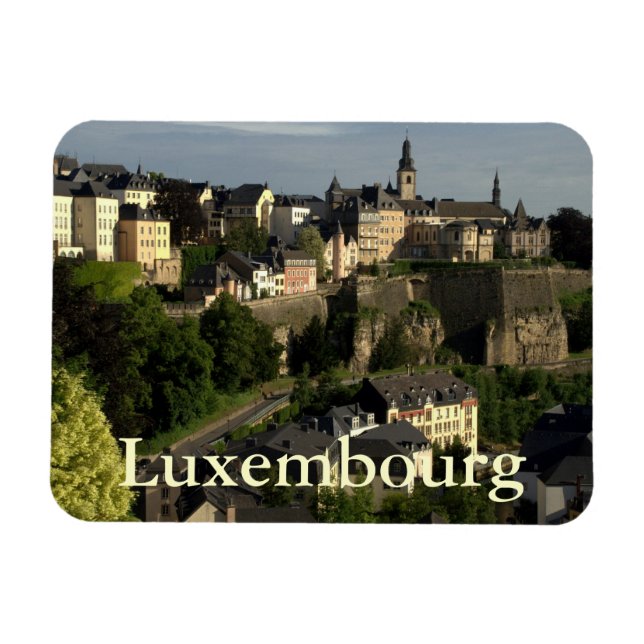 Magnet Flexible Grund, Luxembourg (Horizontal)