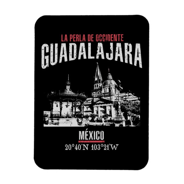 Magnet Flexible Guadalajara (Vertical)