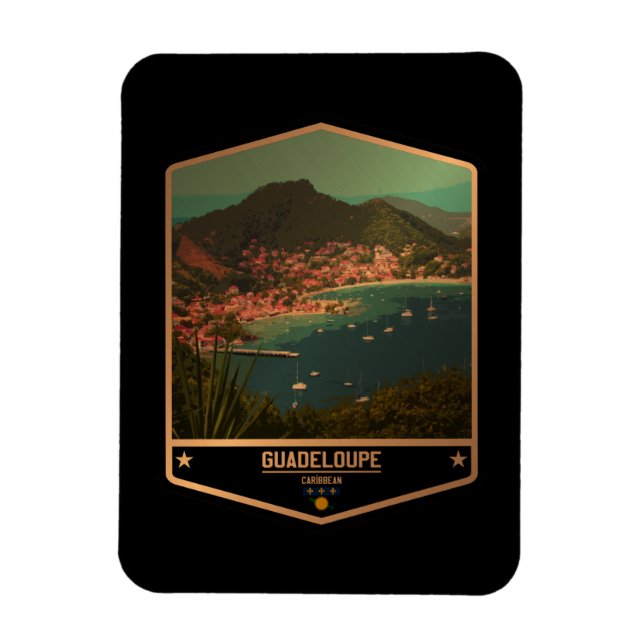 Magnet Flexible Guadeloupe (Vertical)