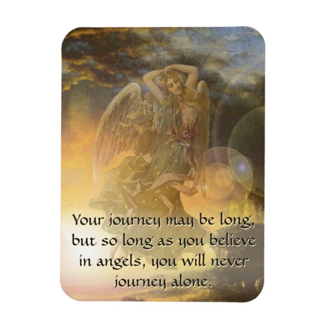 Magnet Flexible Guardian Angel Travel (Vertical)