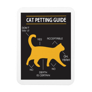 Magnet Flexible Guide de mouture de chat Aimant flexible