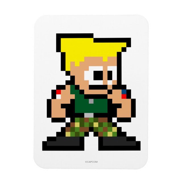 Magnet Flexible Guile 8 bits (Vertical)