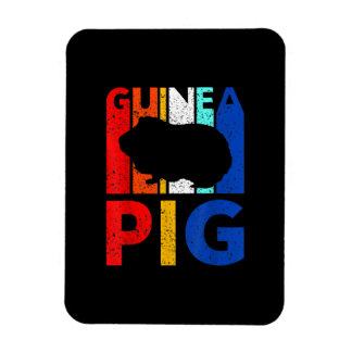 Magnet Flexible Guinea Pig - Vintage I Love My Guinea Pig
