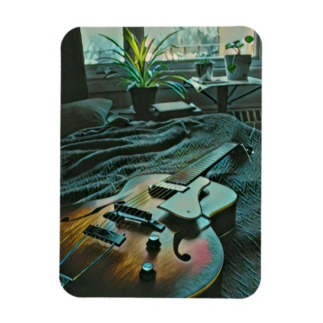 Magnet Flexible Guitare acoustique (Vertical)