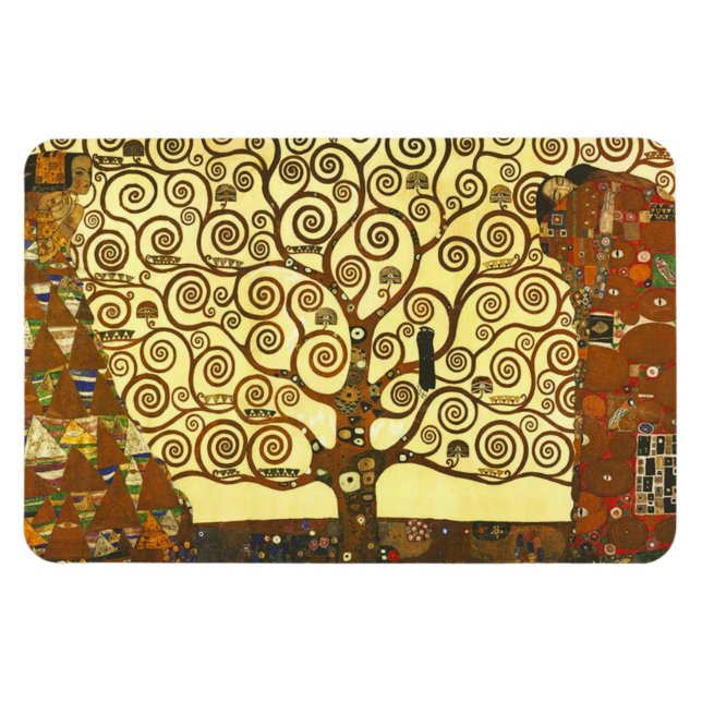 Magnet Flexible Gustav Klimt Arbre de vie aimant (Horizontal)