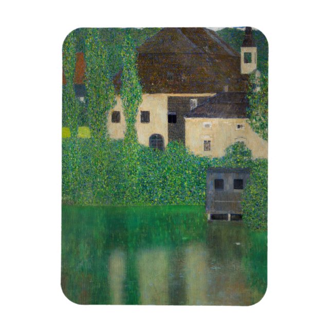 Magnet Flexible Gustav Klimt - Château aquatique (Vertical)