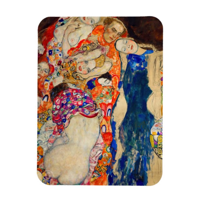 Magnet Flexible Gustav Klimt - La mariée (inachevée) (Vertical)