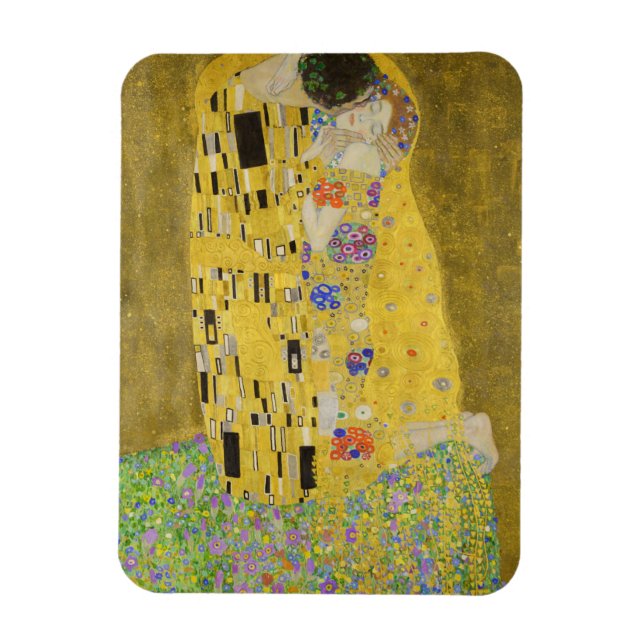 Magnet Flexible Gustav Klimt - Le baiser (Vertical)