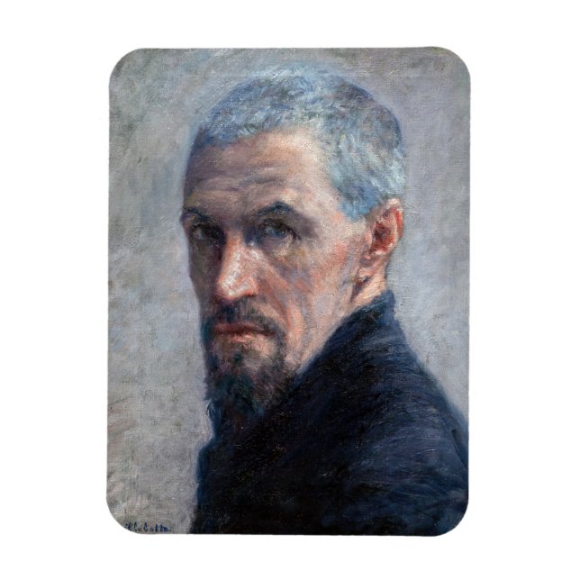 Magnet Flexible Gustave Caillebotte - Autoportrait (Vertical)
