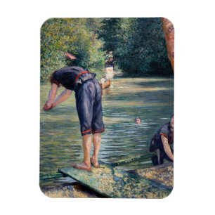 Magnet Flexible Gustave Caillebotte - Baigneurs, bord de l'Yerres