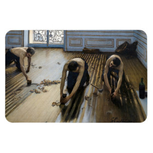 Magnet Flexible Gustave Caillebotte - Les Raboteurs de parquet