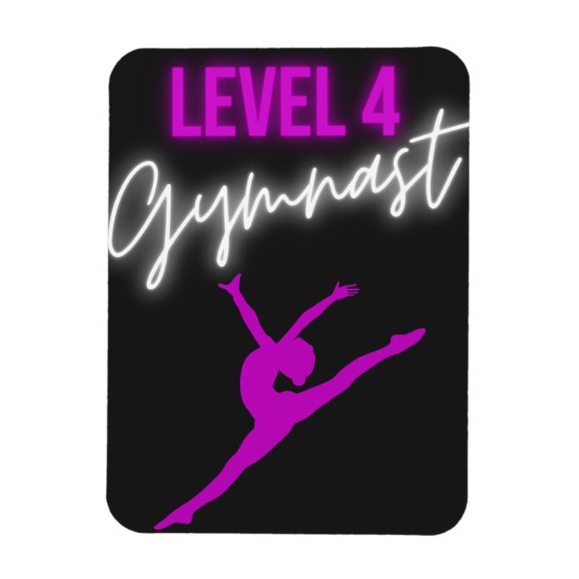 Magnet Flexible Gymnaste de niveau 4 (Vertical)