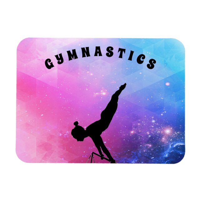 Magnet Flexible Gymnastique Abstraite (Horizontal)