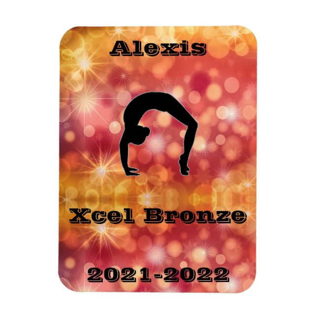 Magnet Flexible Gymnastique Xcel Bronze (Vertical)