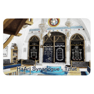 Magnet Flexible Ha-Ari Sephardi Shul - Tzfat