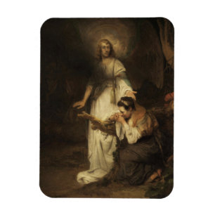 Magnet Flexible Hagar et l'Ange (par Carel Fabritius)