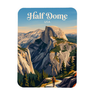Magnet Flexible Half Dome Yosemite États-Unis