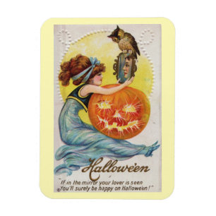 Magnet Flexible Halloween Si Votre Amant Est Vu Vintage