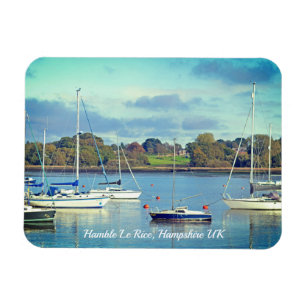 Magnet Flexible Hamble Le Rice Waters Edge Hampshire Photo