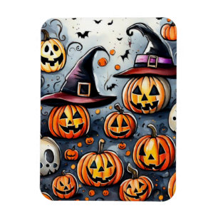 Magnet Flexible Happy Halloween éffrayant traitement ou astuces de