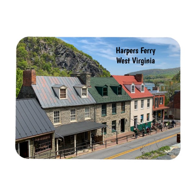 Magnet Flexible Harpers Ferry, Virginie-Occidentale (Horizontal)