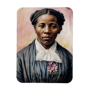Magnet Flexible Harriet Tubman Original Watercolor Art