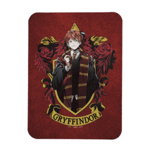 Magnet Flexible HARRY POTTER™ Anime Ron Weasley House Crest