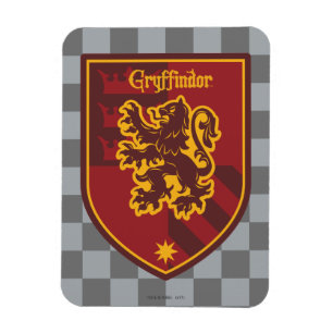 Magnet Flexible Harry Potter   Gryffindor House Pride Crest